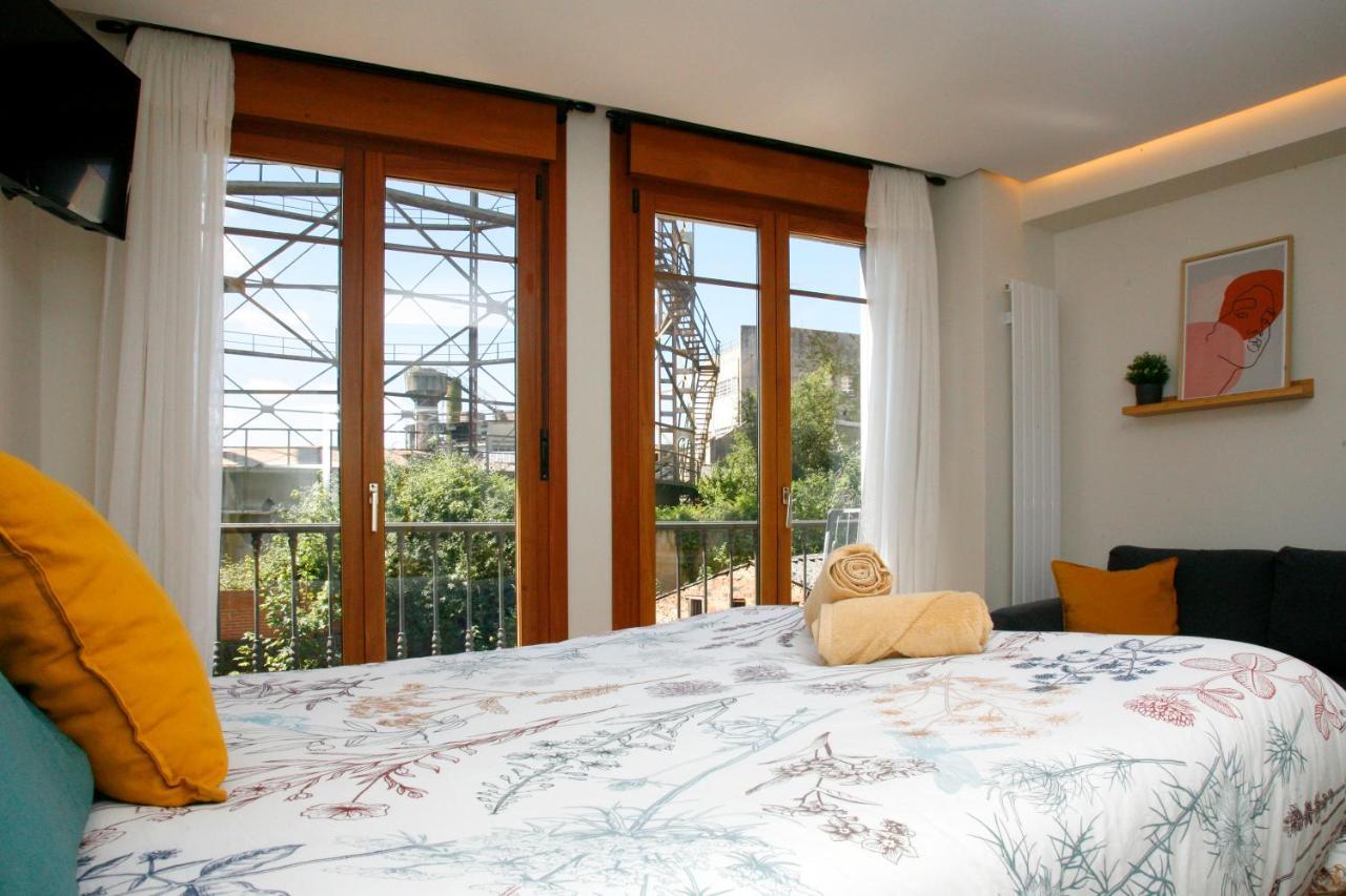 Loft " La Fabrica De Gas",Parking Apartment Oviedo Luaran gambar